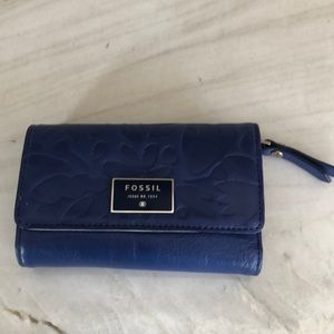 Fossil Blue wallet